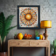 FLORAL Art FRAME F-001
