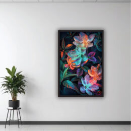 Colorful Floral Wall Art C-011