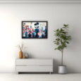 Colorful Floral Wall Art C-012