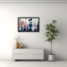 Colorful Floral Wall Art C-012