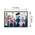 Colorful Floral Wall Art C-012