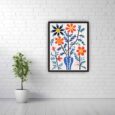 Colorful Floral Wall Art C-013
