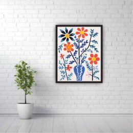 Colorful Floral Wall Art C-013